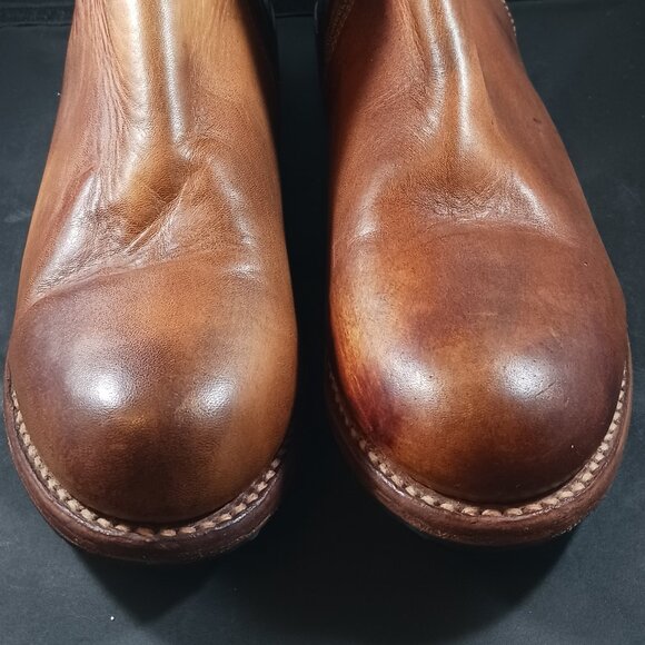 Bed Stu Tan Taupe Leather Cheshire Boots Women's size 9.5M - Picture 6 of 12